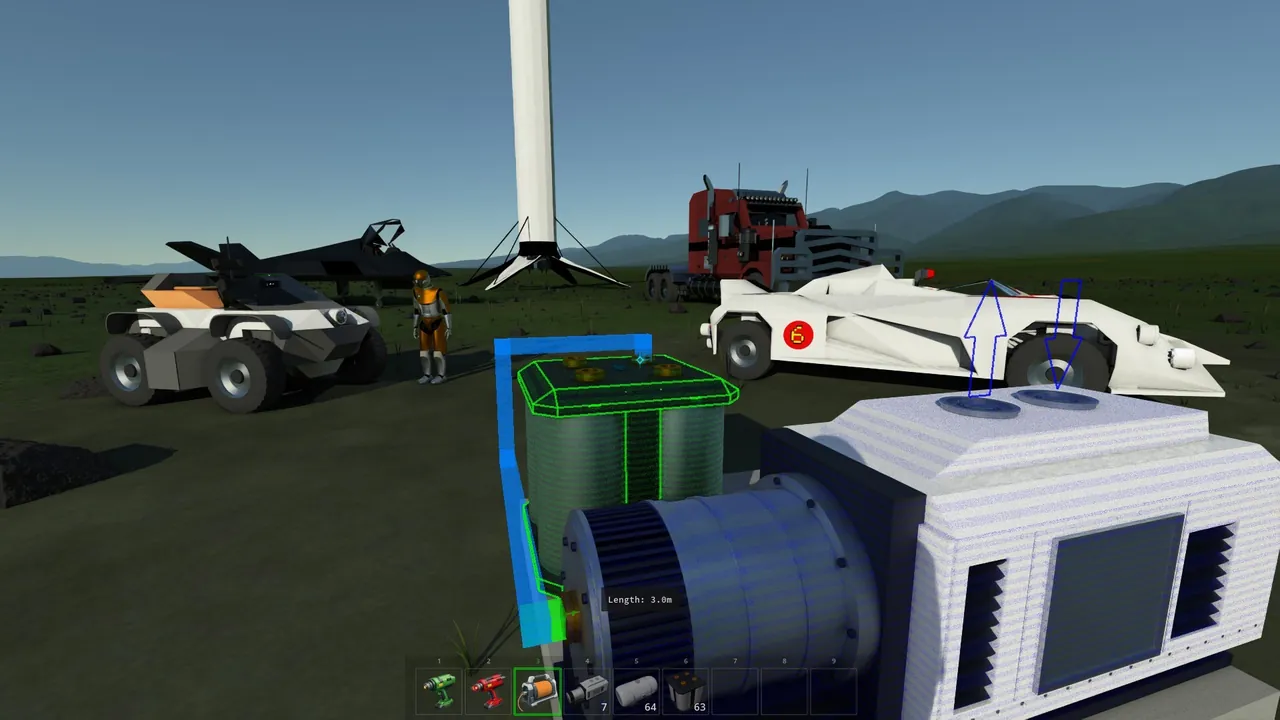 Archean, a physics driven engineering sandbox