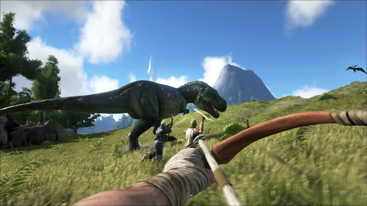 The world of ARK: Survival Evolved