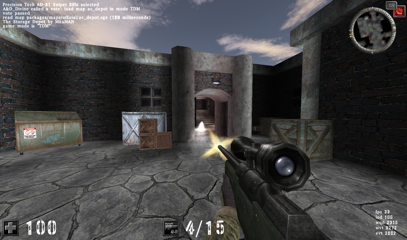 AssaultCube hero artwork with an armed soldier