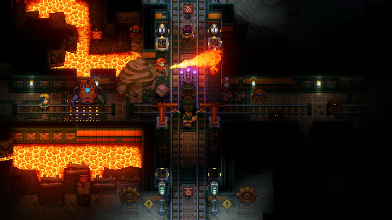 A fresh underground cavern in Core Keeper