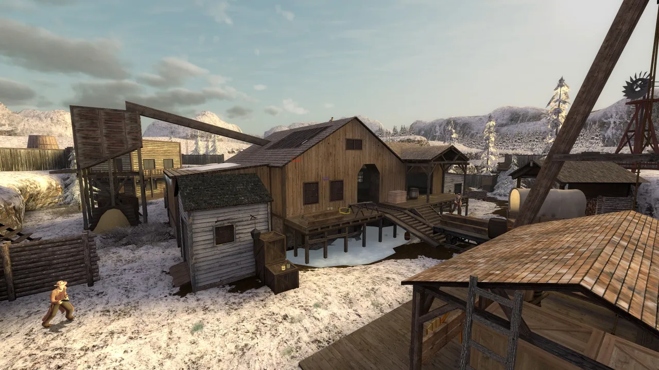 Fistful of Frags, a Wild West shooter on the Source engine