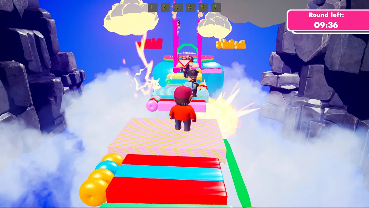Modiverse players in a round of a party mode