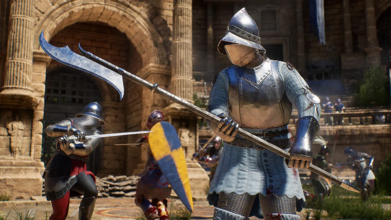 Mordhau, a medieval melee game