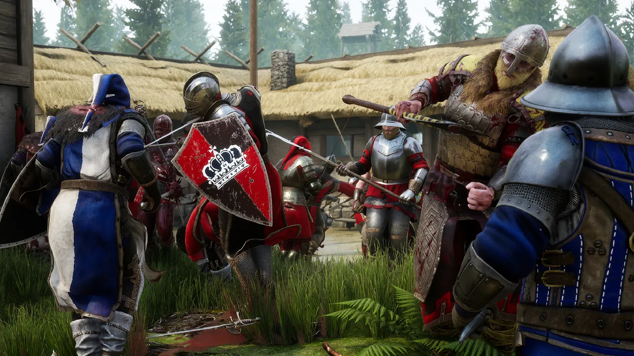 Medieval melee combat in Mordhau