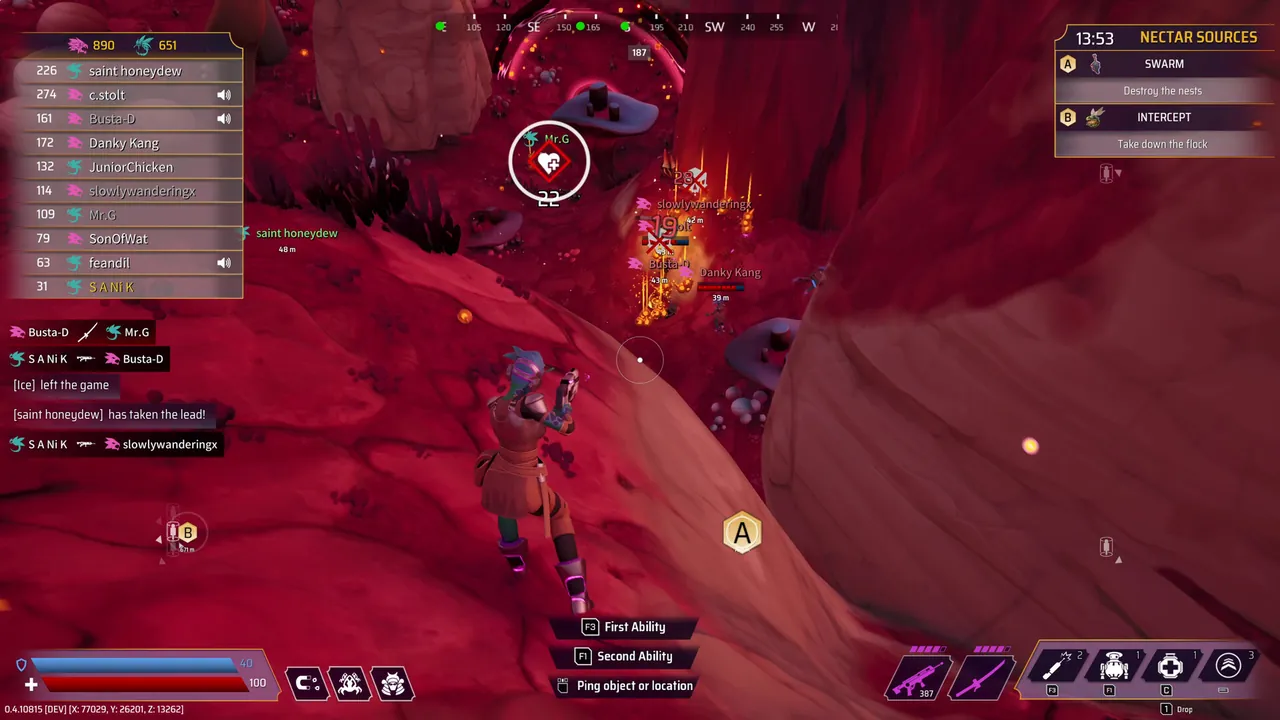 A scene from No Love Lost, a free to play PvPvE extraction game