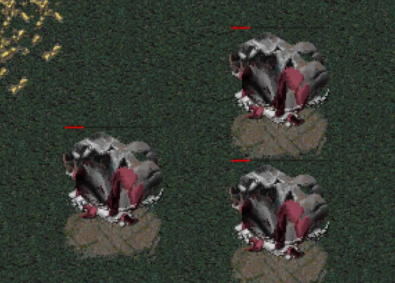 A Tiberian Dawn skirmish in OpenRA