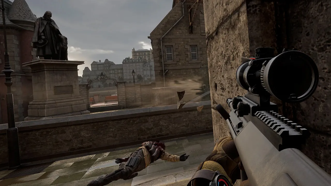 Pavlov VR players gathered on a server