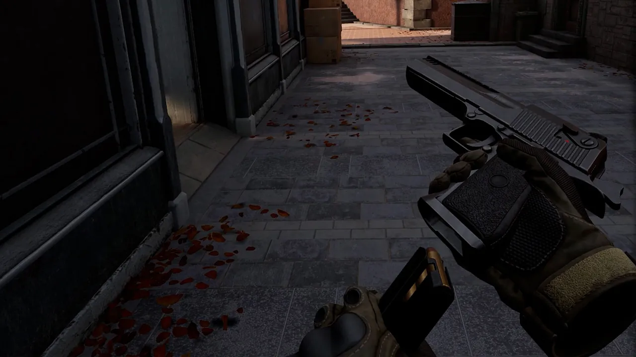 Pavlov VR players on a community made map