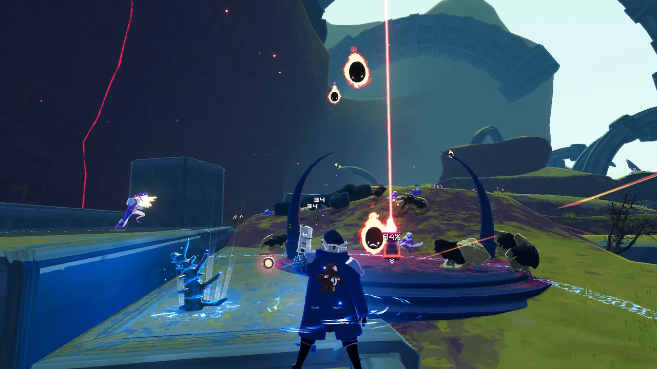 A stage in Risk of Rain 2