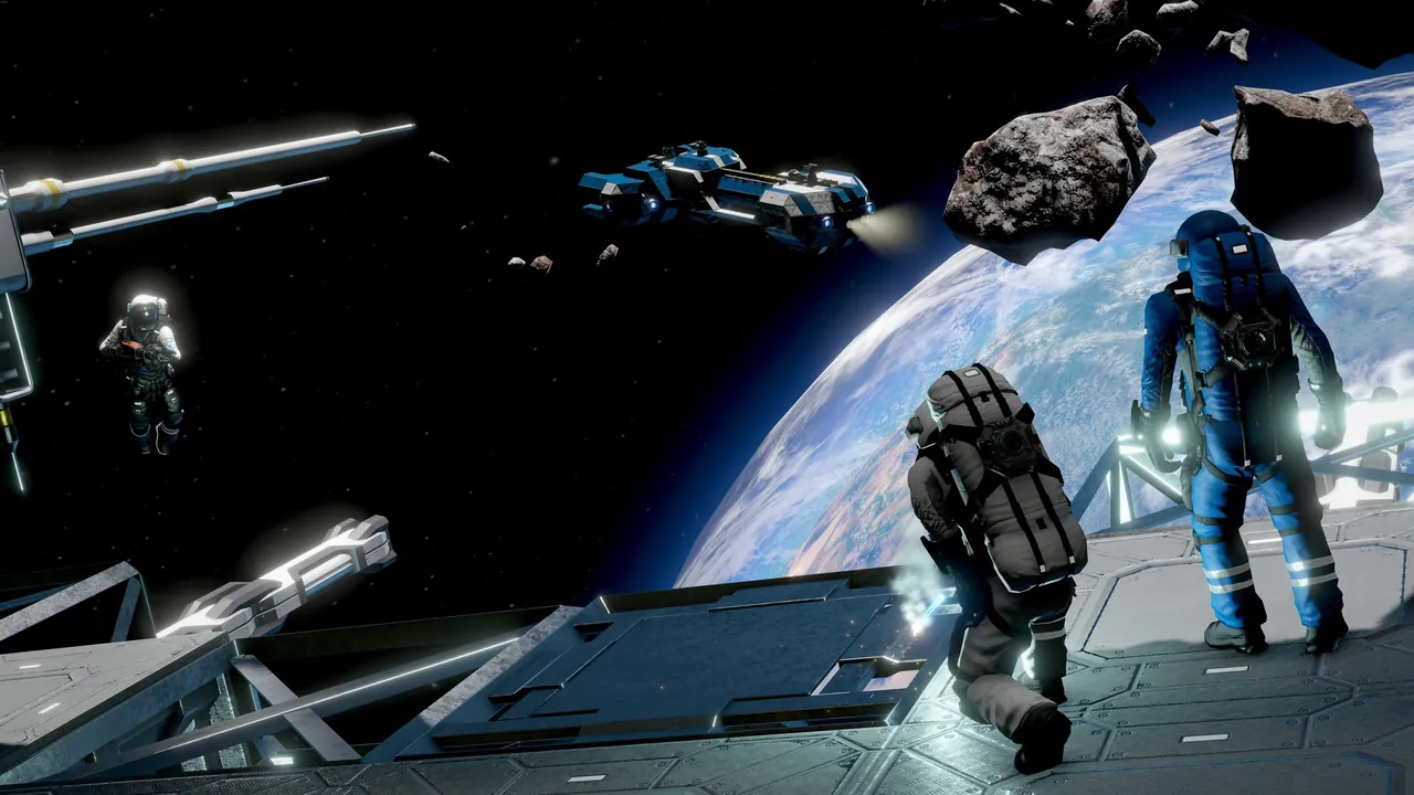 Space Engineers, an engineering sandbox in space