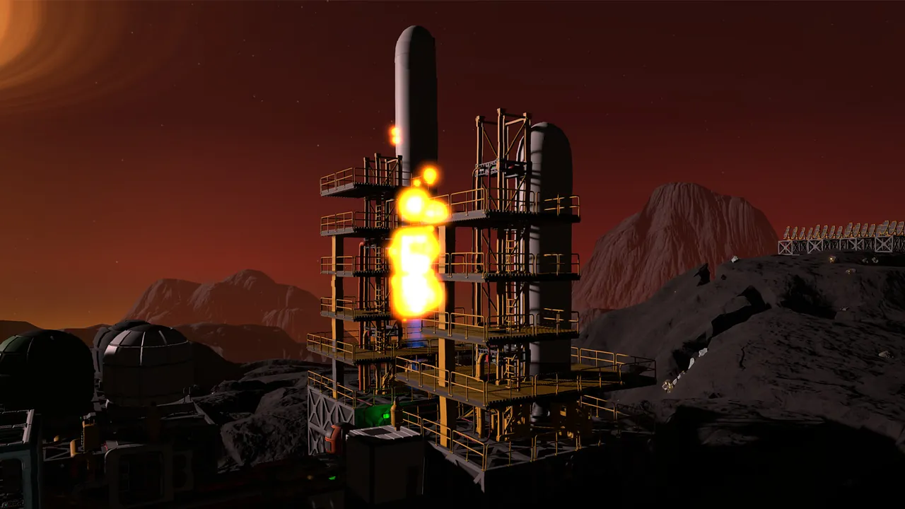 A Stationeers base with pipes, solar panels and a greenhouse on a dedicated server