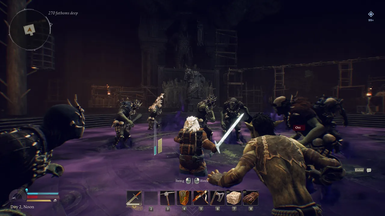 The Lord of the Rings: Return to Moria, a co-op survival game set in Moria