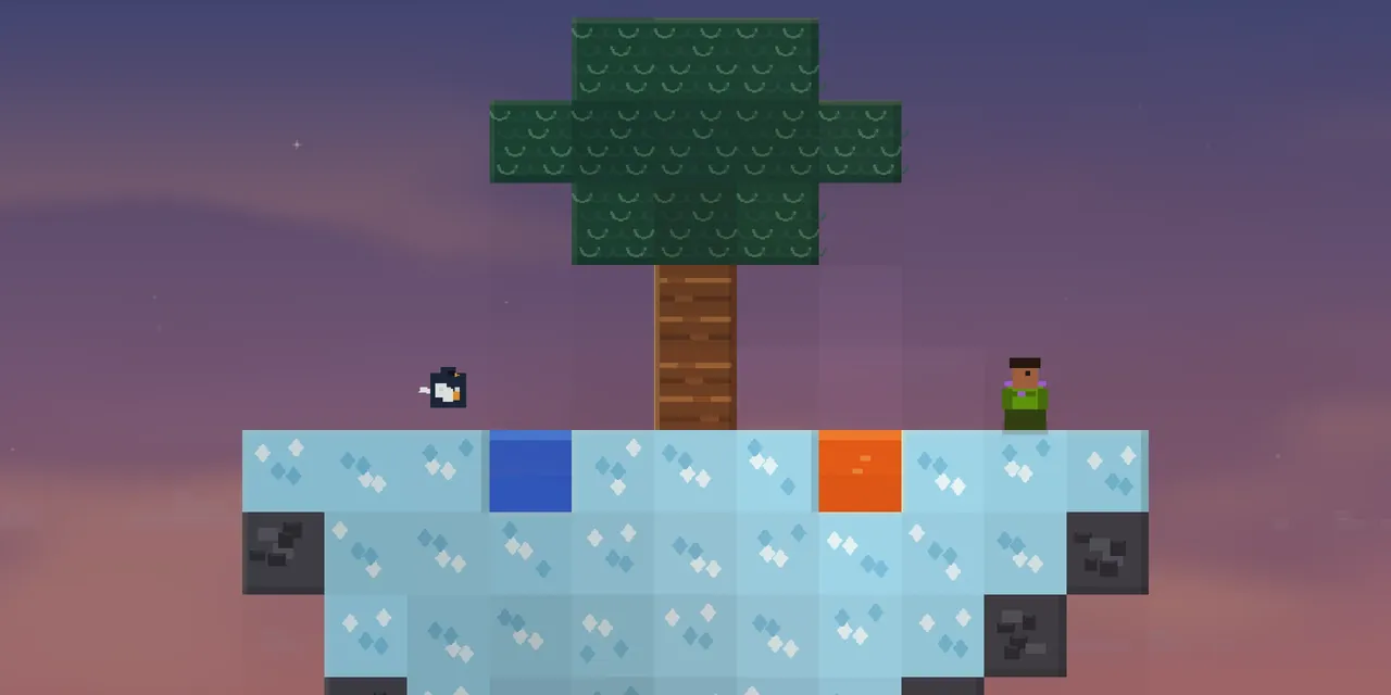 Tiny Block procedural world with creatures