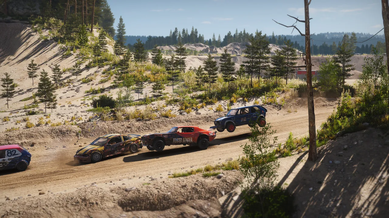 Wreckfest 2 gameplay screenshot