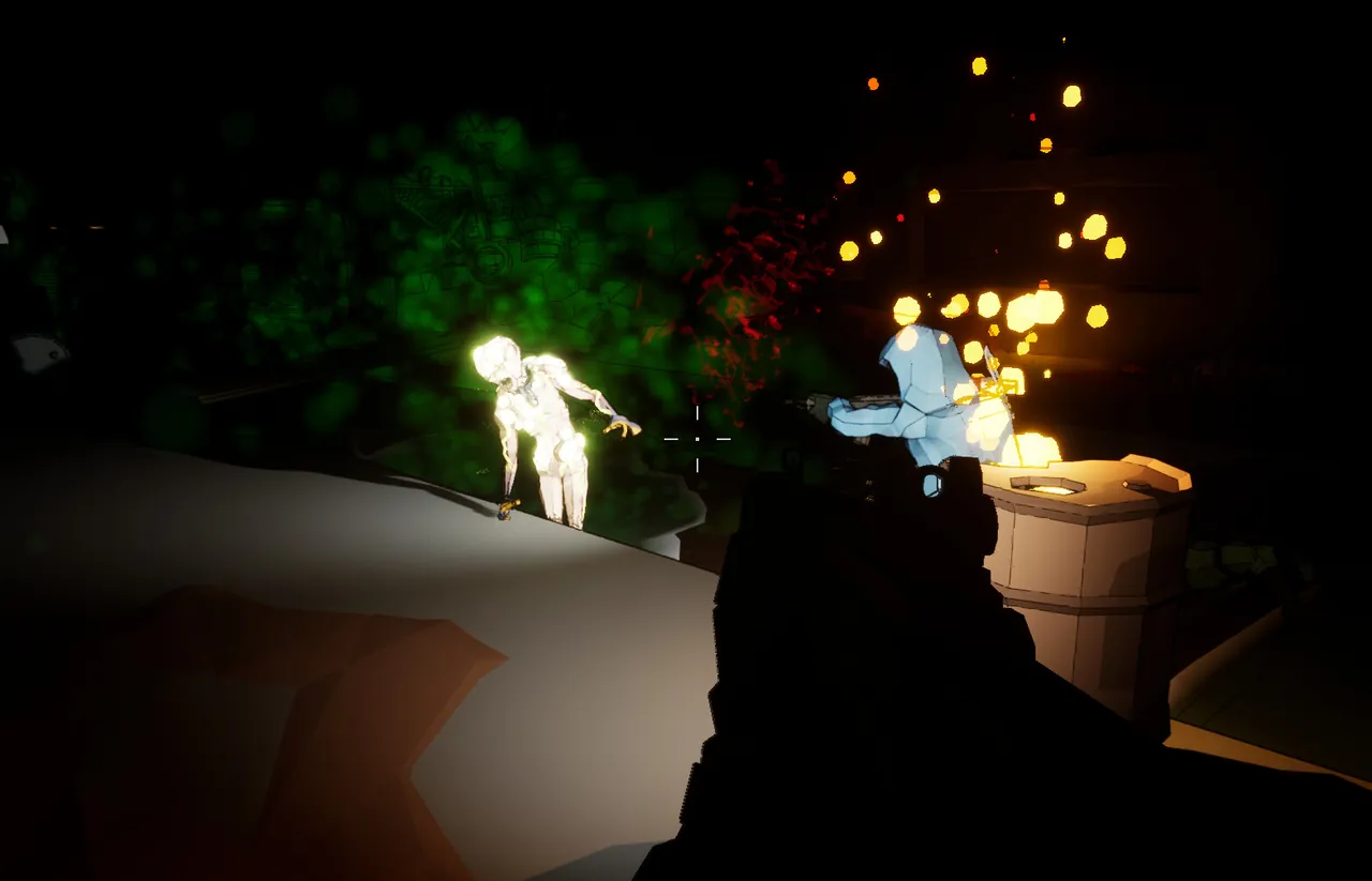 Zombie Survival Game Online players near a base